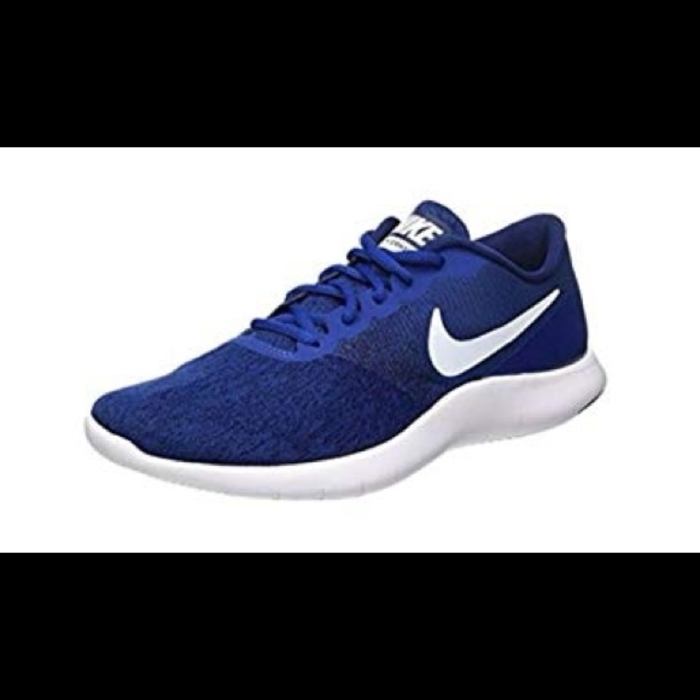 Nike Men’s Flex Contact Running Shoe blue/white
